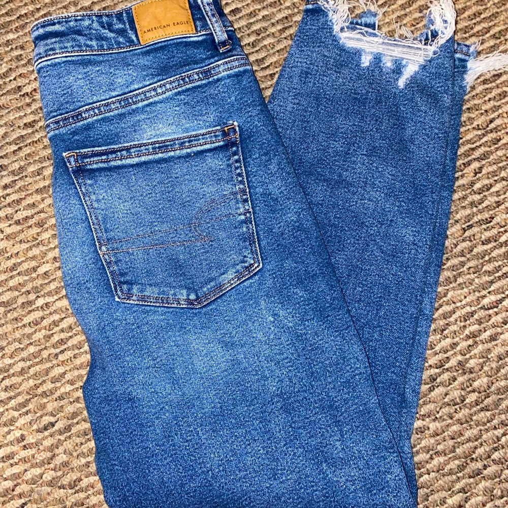 AE mom jeans